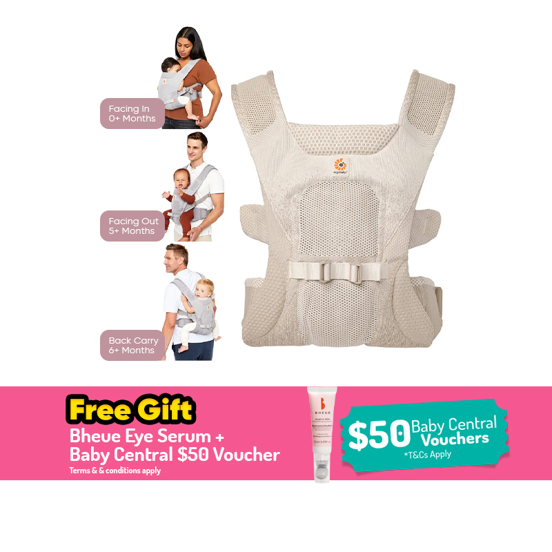 Ergobaby Aerloom Baby Carrier + FREE GIFT
